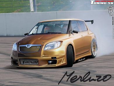 eZdarma.cz Škoda fabia virtual tuning
